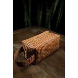 DOPP KİT DALLAS - Hasır Örgü Baskılı Zarif El Çantası DOPP KİT DALLAS - Hasır Örgü Baskılı Zarif El Çantası