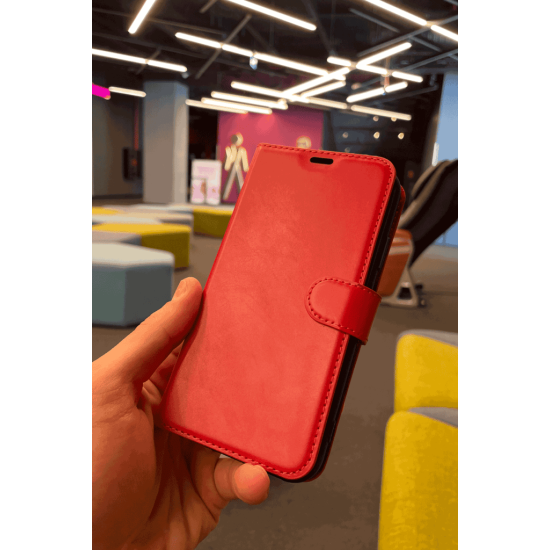 General Mobile GM 22 Plus Wallet Clamshell Case with Card Holder Stand Hook General Mobile GM 22 Plus Wallet Clamshell Case with Card Holder Stand Hook