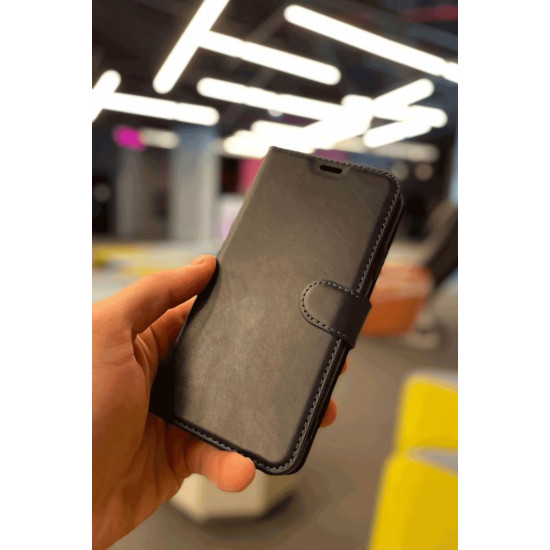 Huawei Nova Y70 Cüzdanlı Kapaklı Kılıf Kartlıklı Standlı Kopçalı