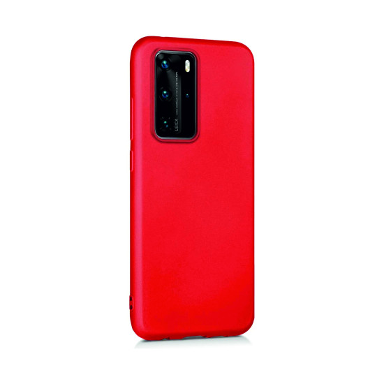 Huawei P40 Pro Case Camera Protected Silicone Rubber Back Cover