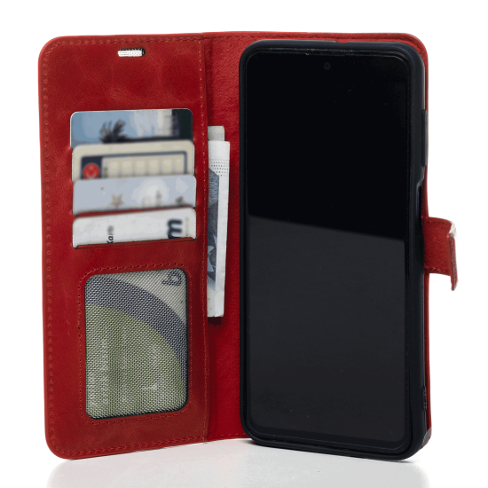 Huawei Y6 2019 Quality Luxury Case with Genuine Leather Wallet Cover