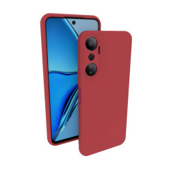 Infinix Hot 20 Case Camera Protected Silicone Rubber Back Cover