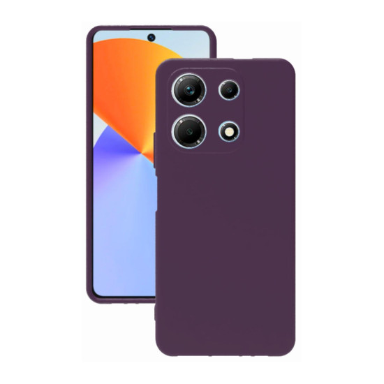 infinix Note 30 Silicone Case Camera Protected Silicone Rubber Back Cover