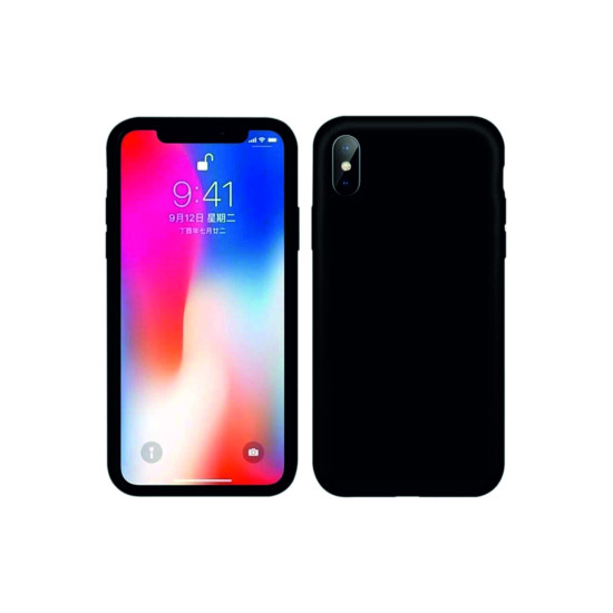iPhone X Kılıf Kamera Korumalı Silikon Rubber Arka Kapak