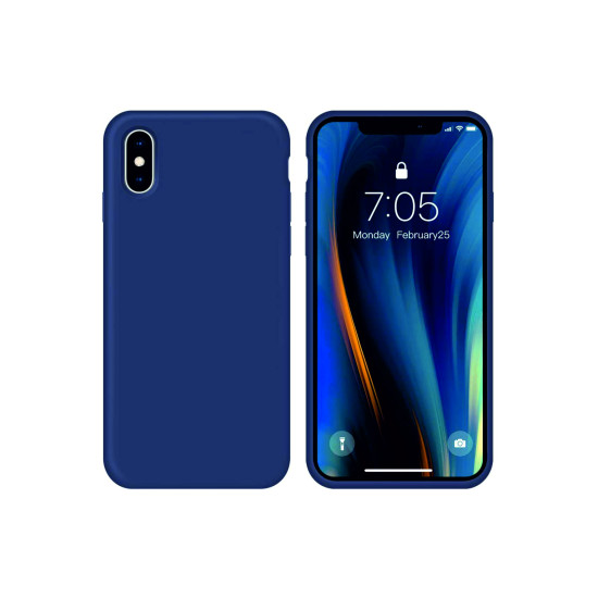 iPhone XS Kılıf Kamera Korumalı Silikon Rubber Arka Kapak