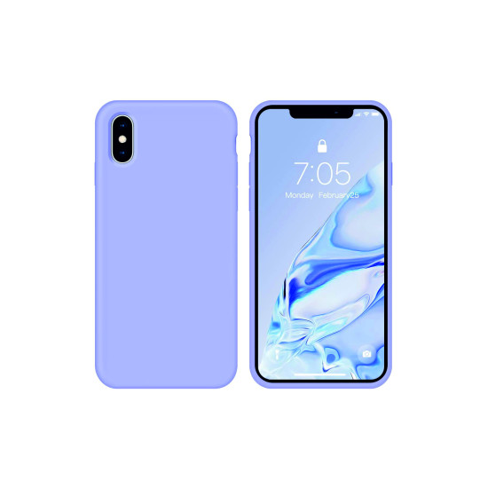 iPhone XS Kılıf Kamera Korumalı Silikon Rubber Arka Kapak