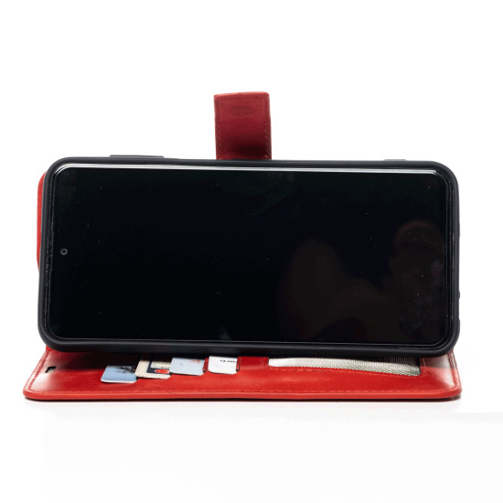 OnePlus 9 Pro Hakiki Deri Cüzdanlı Kapaklı Kaliteli Lüks Kılıf