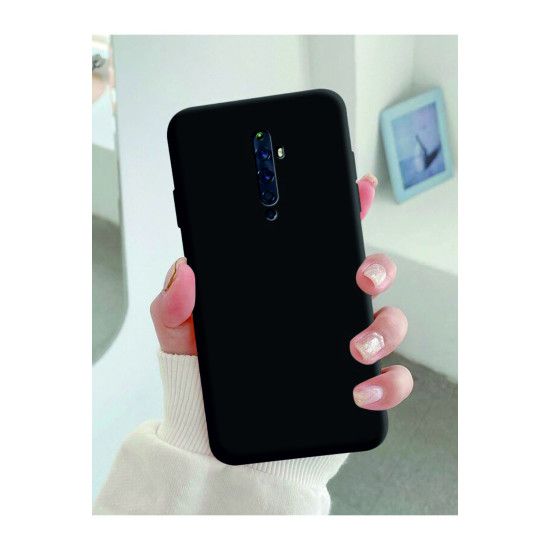 Oppo Reno 2z Kılıf Kamera Korumalı Silikon Rubber Arka Kapak