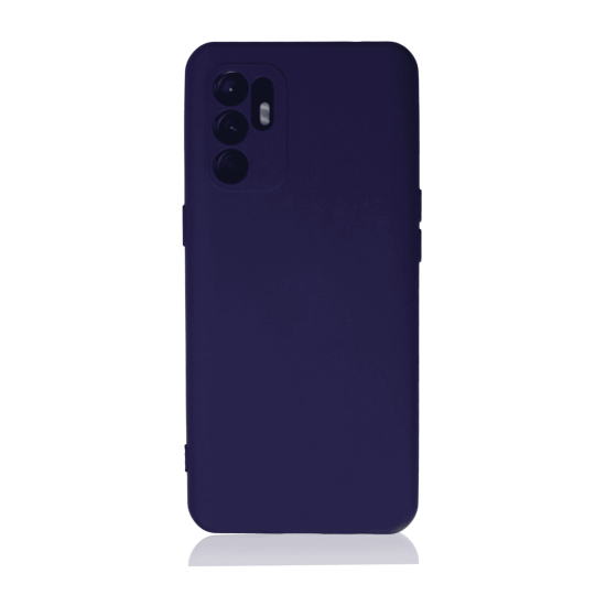 Oppo Reno 6 Kılıf Kamera Korumalı Silikon Rubber Arka Kapak