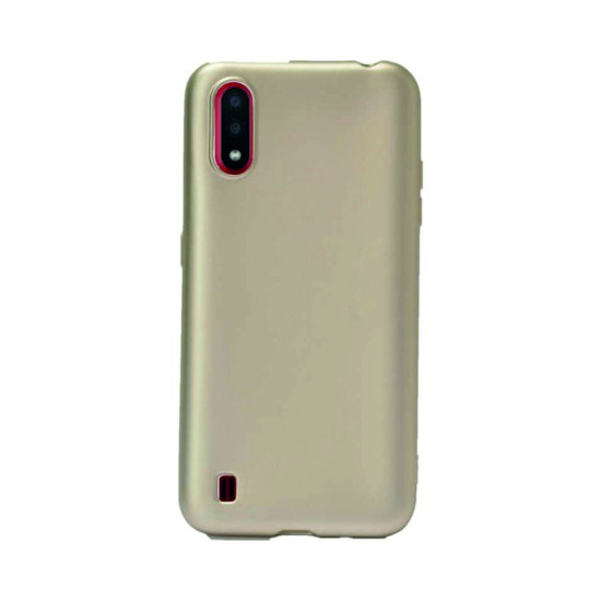 Samsung Galaxy A01 Case Camera Protected Silicone Rubber Back Cover