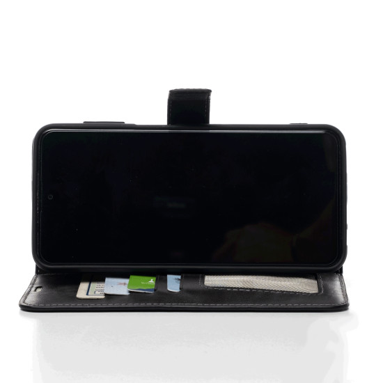 Samsung Galaxy A25 Hakiki Deri Cüzdanlı Kapaklı Kaliteli Lüks Cüzdan Kılıf