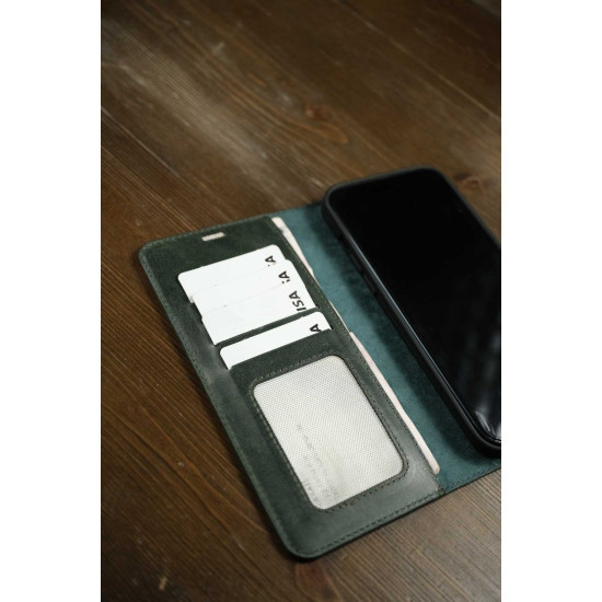 Samsung Galaxy M14 5G Hakiki Deri Cüzdanlı Kapaklı Kaliteli Lüks Kılıf