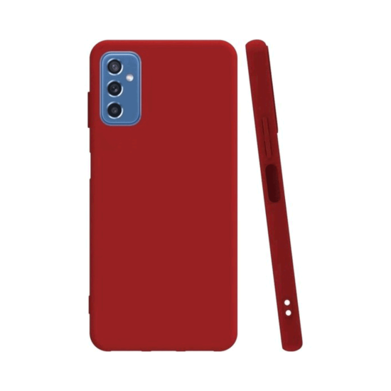 Samsung Galaxy M52 5G Kılıf Kamera Korumalı Silikon Rubber Arka Kapak