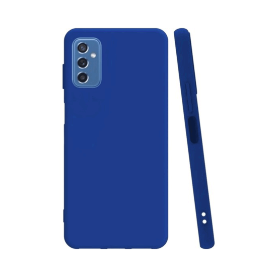 Samsung Galaxy M52 5G Kılıf Kamera Korumalı Silikon Rubber Arka Kapak