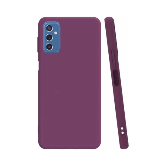 Samsung Galaxy M52 5G Kılıf Kamera Korumalı Silikon Rubber Arka Kapak