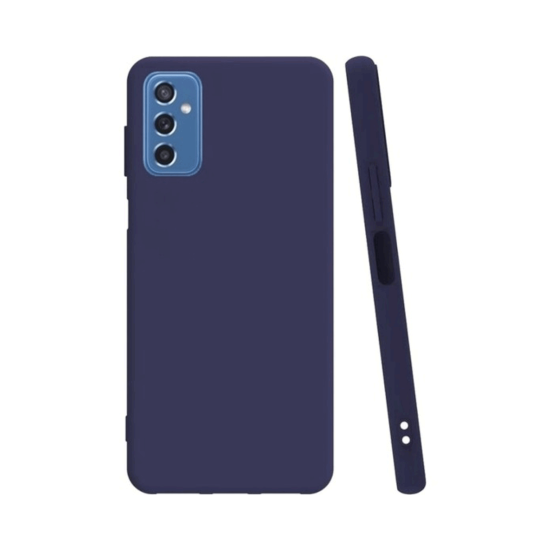 Samsung Galaxy M52 5G Kılıf Kamera Korumalı Silikon Rubber Arka Kapak