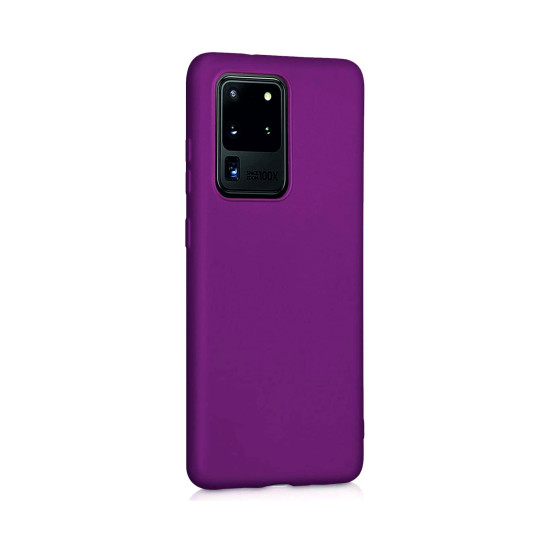 Samsung Galaxy S20 Ultra Case Camera Protected Silicone Rubber Back Cover