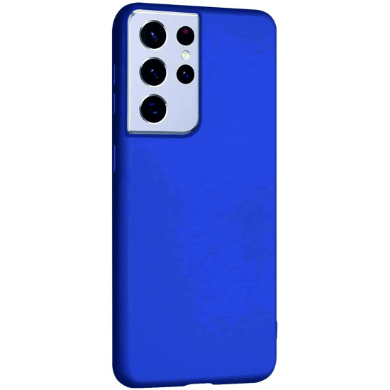 Samsung Galaxy S21 Ultra Kılıf Kamera Korumalı Silikon Rubber Arka Kapak