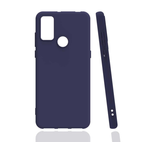 TCL 20E Kılıf Kamera Korumalı Silikon Rubber Arka Kapak