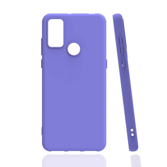 TCL 20E Kılıf Kamera Korumalı Silikon Rubber Arka Kapak