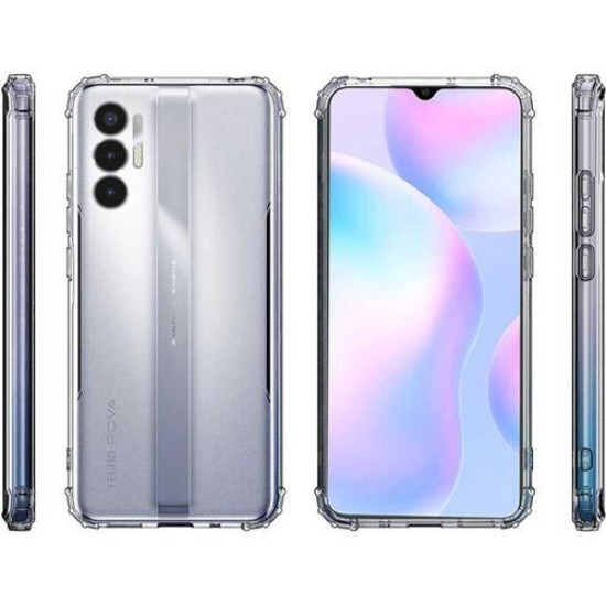 Tecno Pova 3 Kılıf Kamera Korumalı Silikon Rubber Arka Kapak