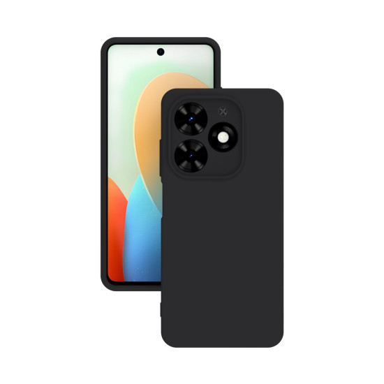 Tecno Spark Go 2024 Kılıf Kamera Korumalı Silikon Rubber Arka Kapak