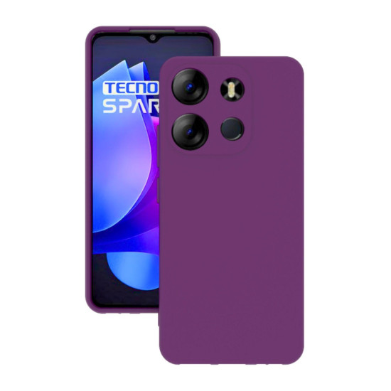 Tecno Spark Go 2023 Case Camera Protected Silicone Rubber Back Cover