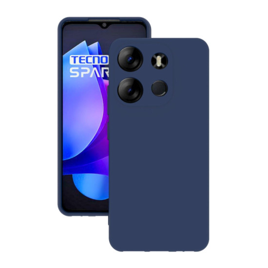 Tecno Spark Go 2023 Case Camera Protected Silicone Rubber Back Cover