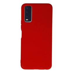 Vivo Y20 Case Camera Protected Silicone Rubber Back Cover