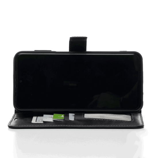 Vivo Y21s Quality Luxury Case with Genuine Leather Wallet Cover