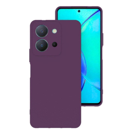 Vivo Y36 Silicone Case Camera Protected Silicone Rubber Back Cover