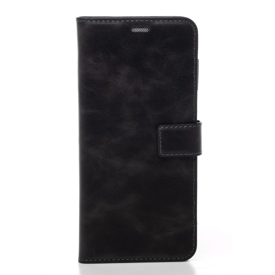 Xiaomi Redmi 13C Genuine Leather Wallet Cover Quality Luxury Wallet Case