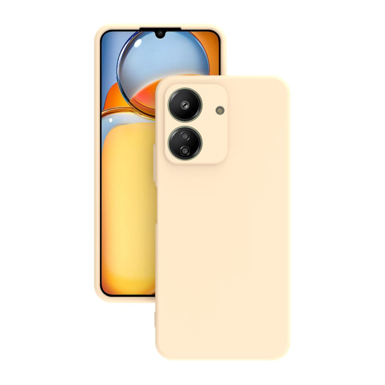 Xiaomi Redmi 13C Case Camera Protected Silicone Rubber Back Cover