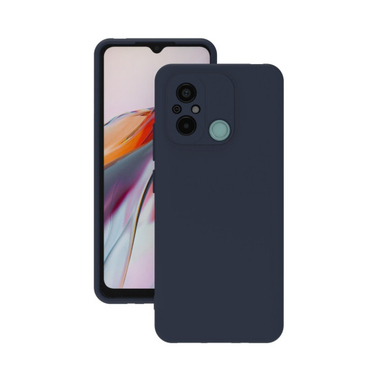 Xiaomi Redmi 12C Case Camera Protected Silicone Rubber Back Cover