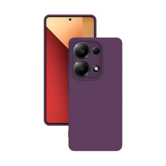 Xiaomi Redmi Note 13 Pro 4G Kılıf Kamera Korumalı Silikon Rubber Arka Kapak