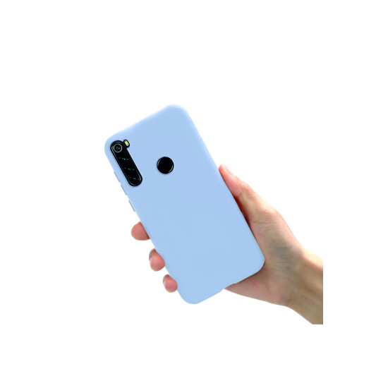 Xiaomi Redmi Note 8 Kılıf Kamera Korumalı Silikon Rubber Arka Kapak