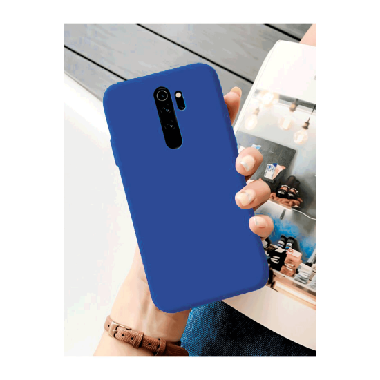 Xiaomi Redmi Note 8 Pro Kılıf Kamera Korumalı Silikon Rubber Arka Kapak